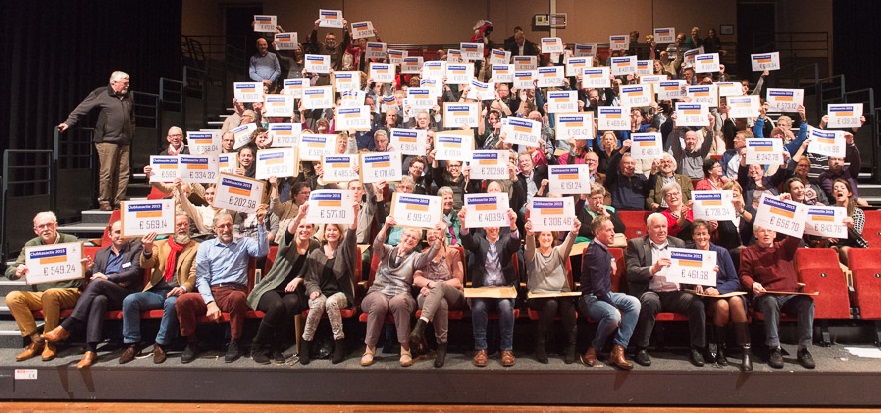 groepsfoto clubkasactie rabo 2015
